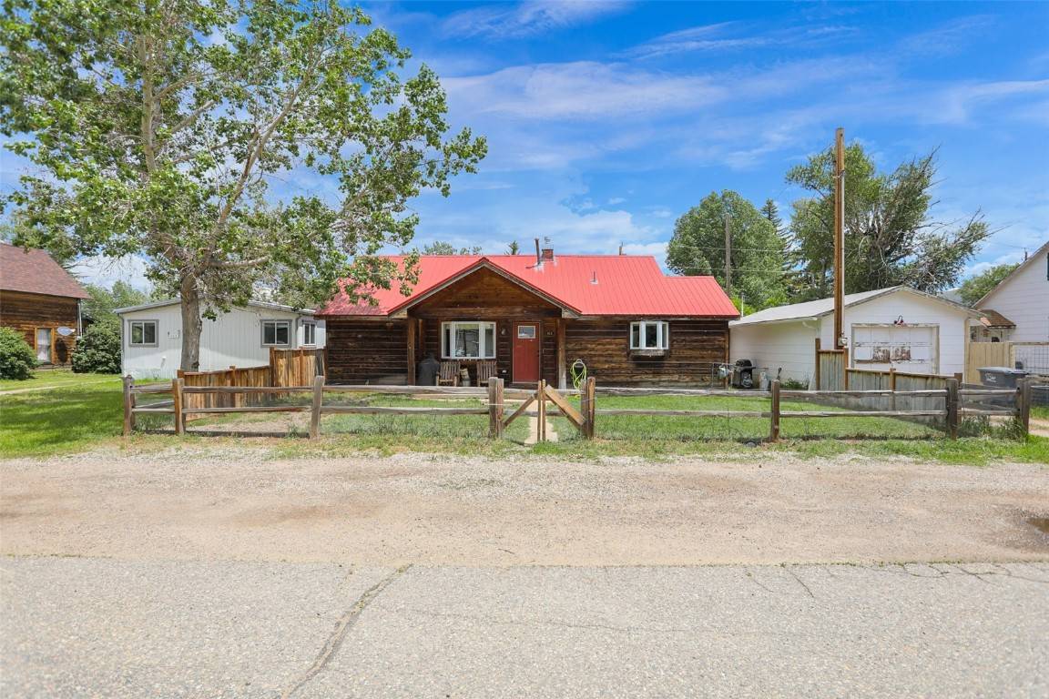 Charming three bedroom home with tons character.