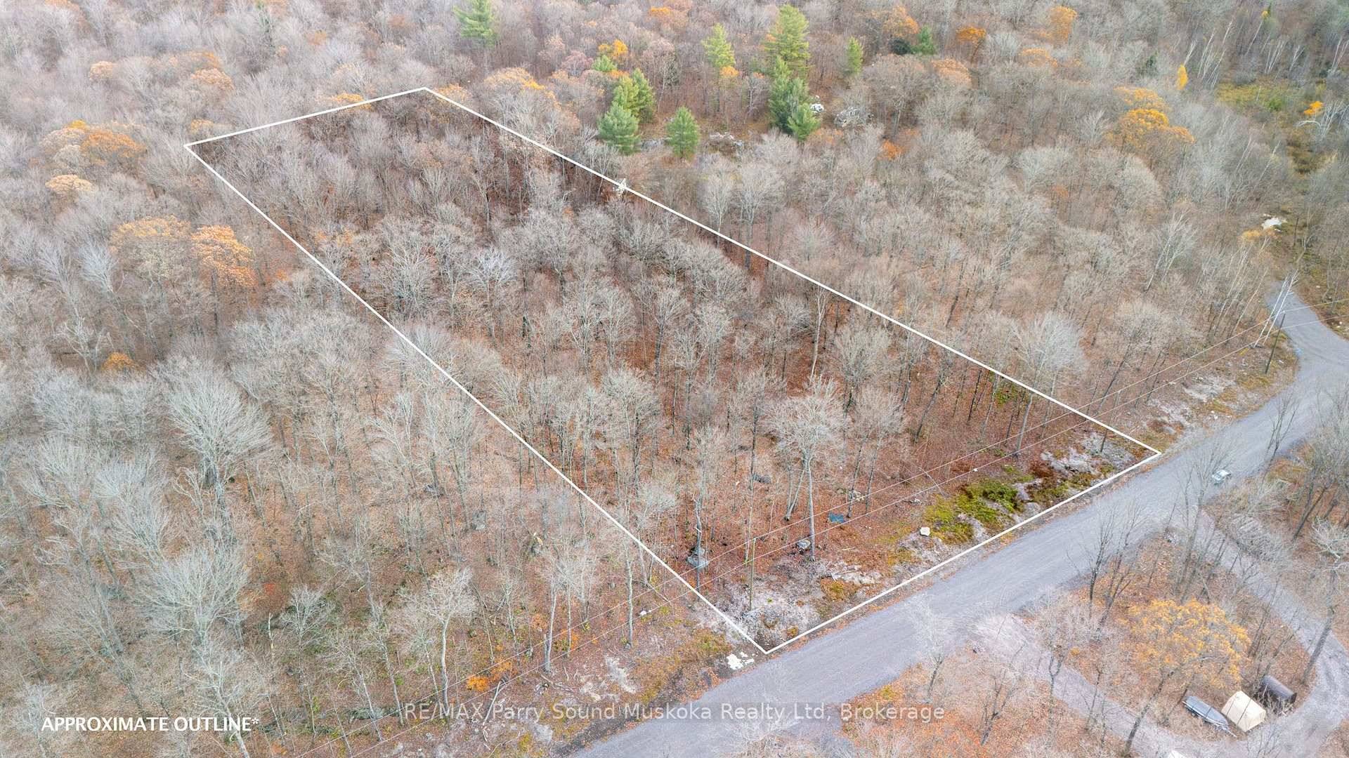 This 2. 58 acre lot sits on a quiet township road in Seguin, about 15 minutes from Parry Sound and minutes to Humphrey School.