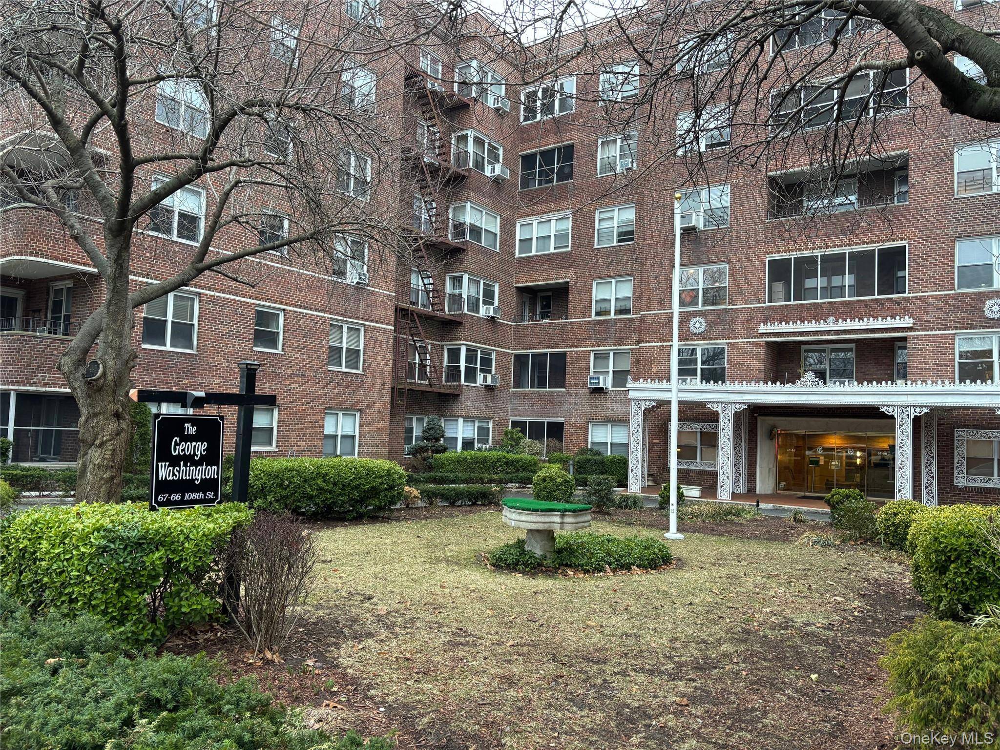 The Terrace Overlooks Single Family Homes.