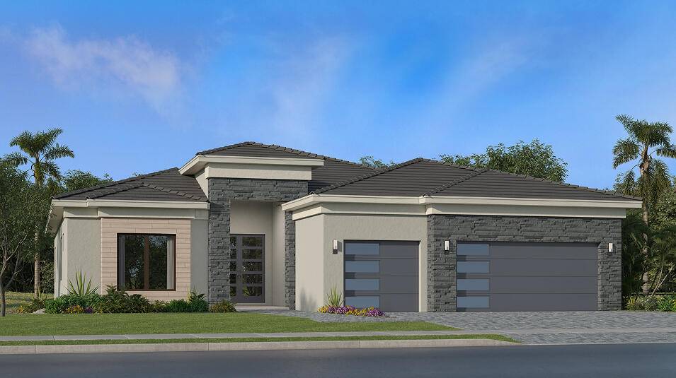 Providing the luxury of space, this new single story home delivers the promise of modern living and comfort.