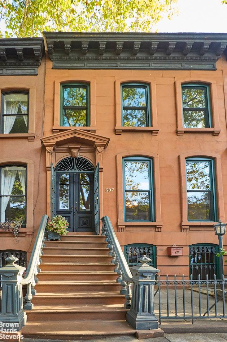 This very pretty 20' wide Park Slope brownstone awaits its next owner.