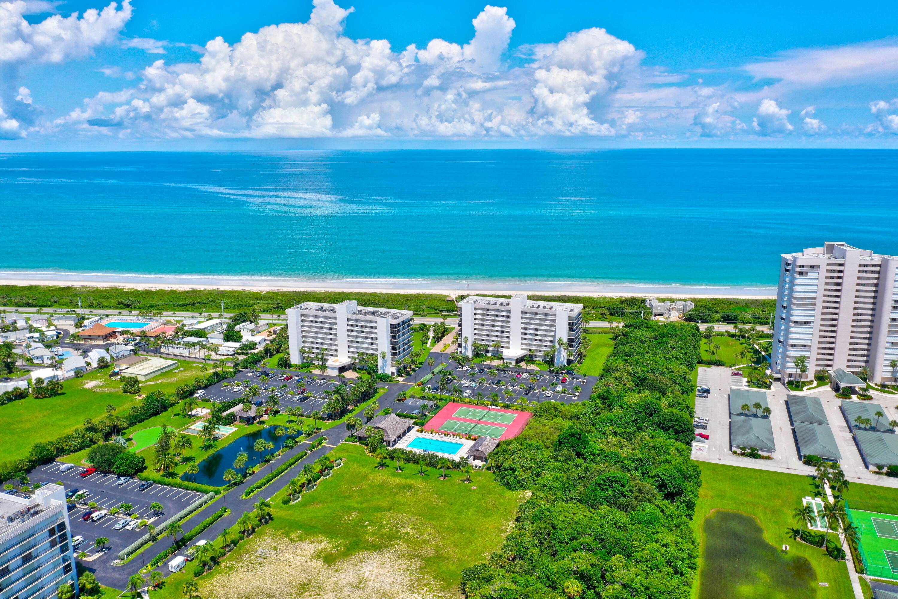 Experience the epitome of island living and effortless sophistication in this exquisite two bedroom, two bathroom condominium nestled within the prestigious Bryn Mawr Ocean Towers.
