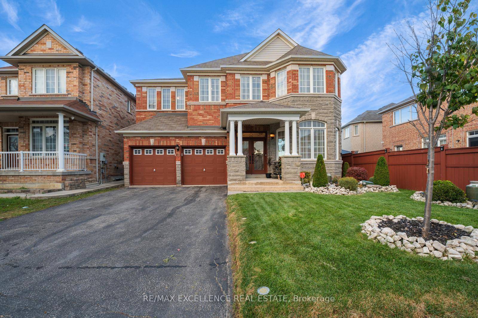 Welcome to this stunning 4 bedroom, 4 bath executive brick and stone home located in the highly desirable North Springdale community !