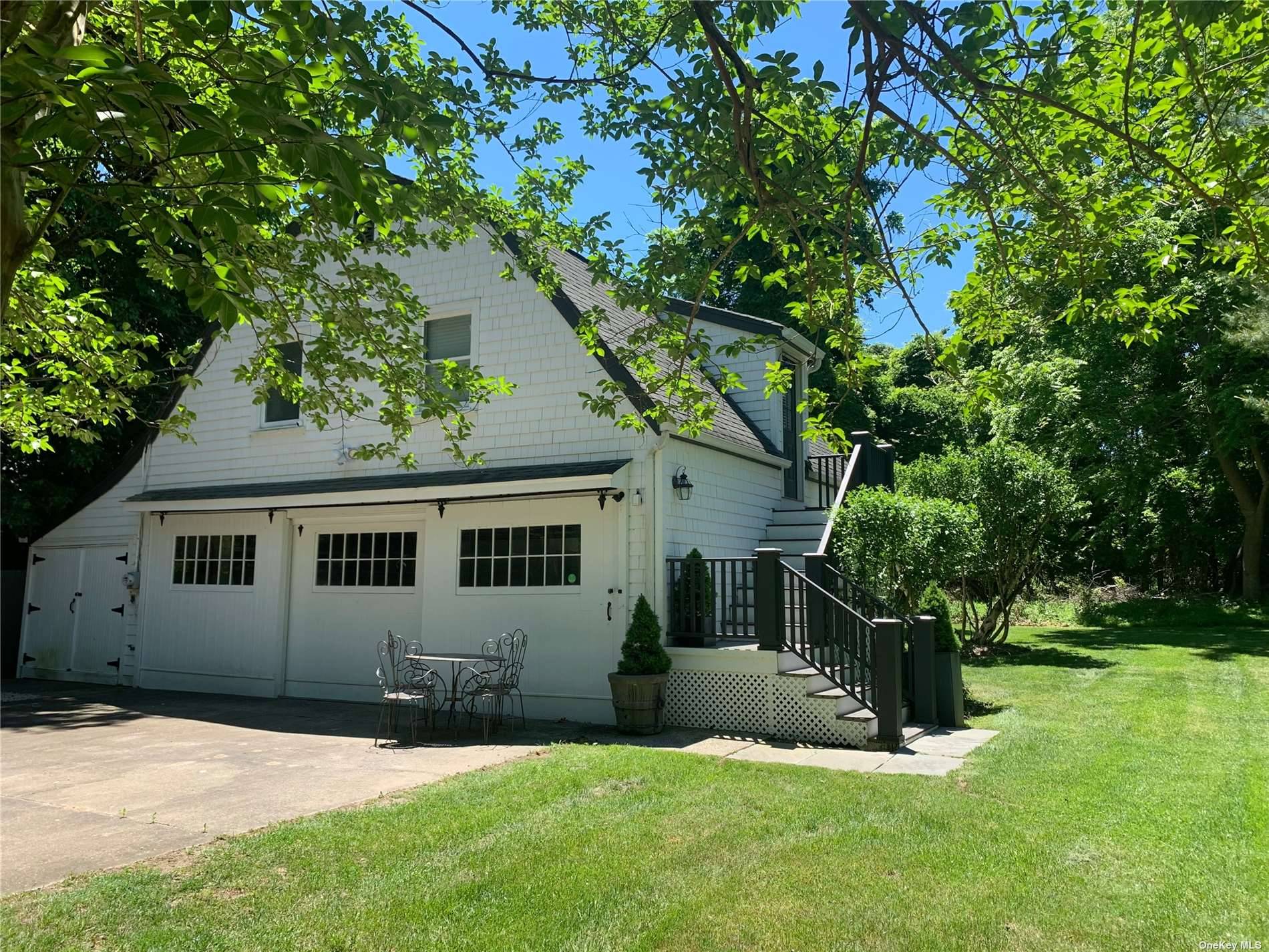 This fully renovated guesthouse is a hidden gem on a secluded 2.