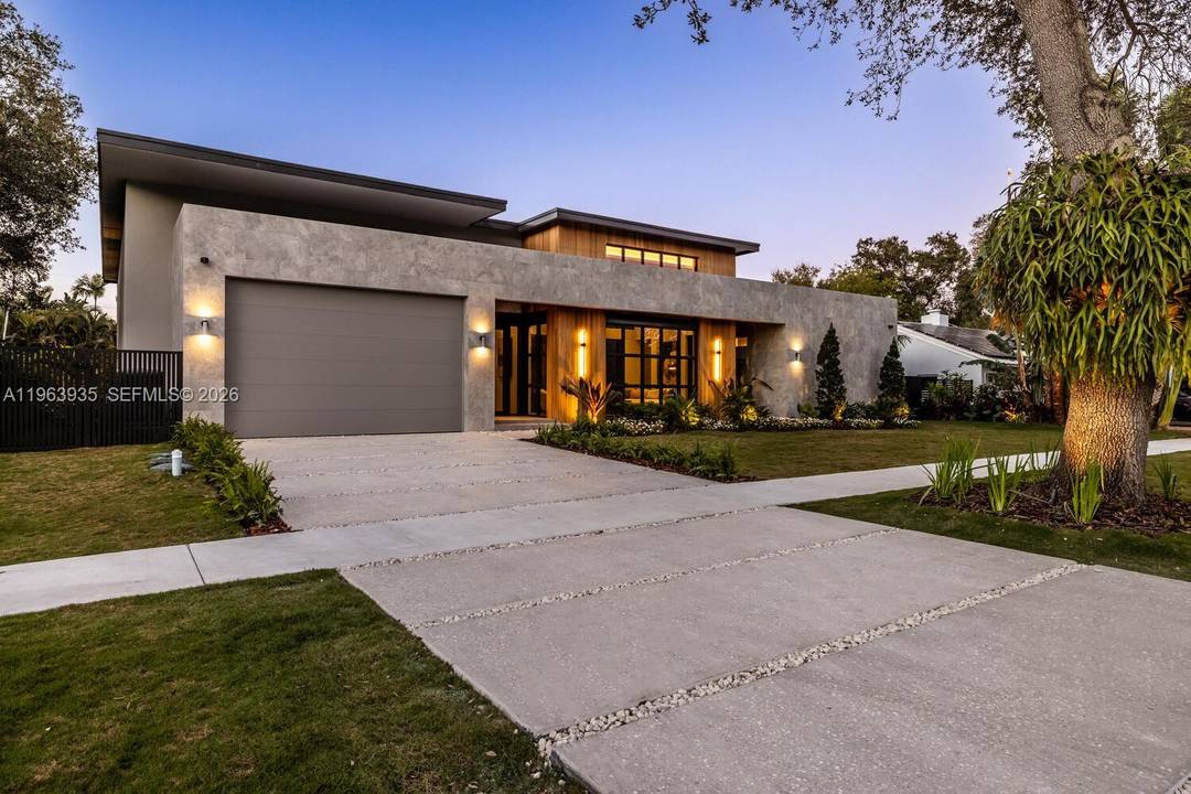 A statement of modern elegance, The Atrium House introduces a rare architectural experience in the heart of Miami Shores.