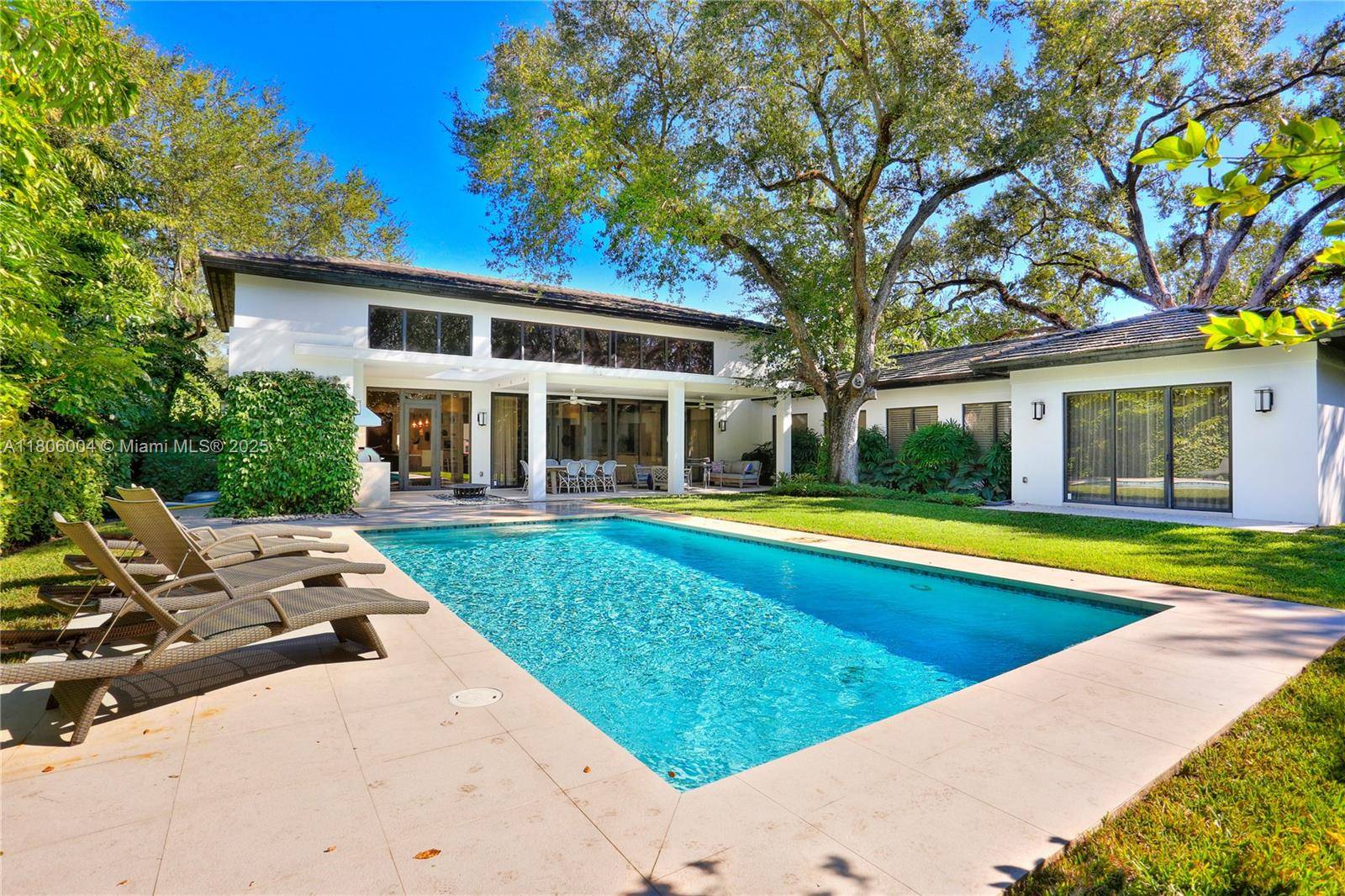 Contemporary custom built home in gorgeous Ponce Davis neighborhood.