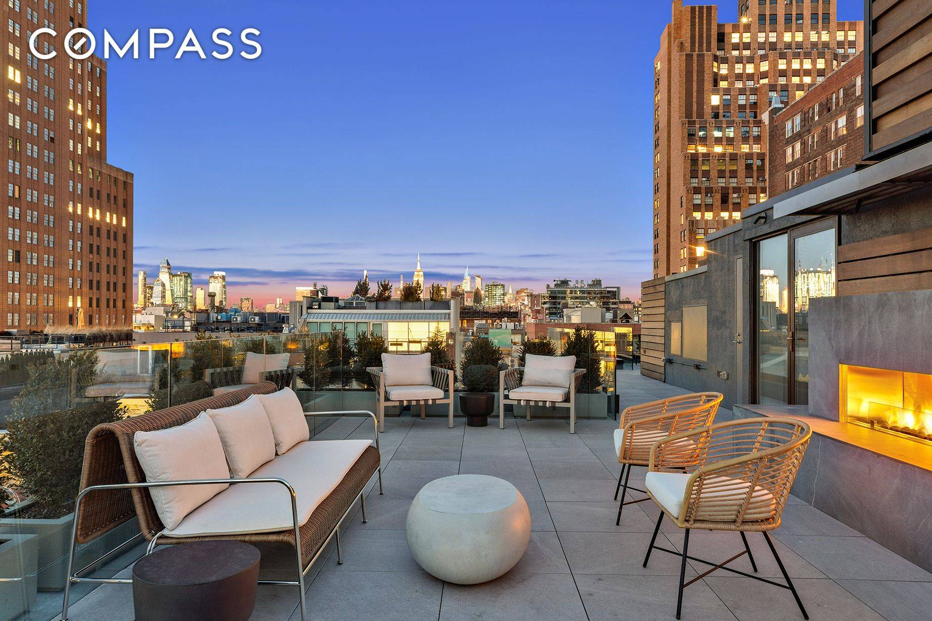 Atop the landmarked cast iron masterpiece 53 White Street, The TriBeCa Heritage, sits another exemplary feat of imagination and modern design, the duplex Penthouse.