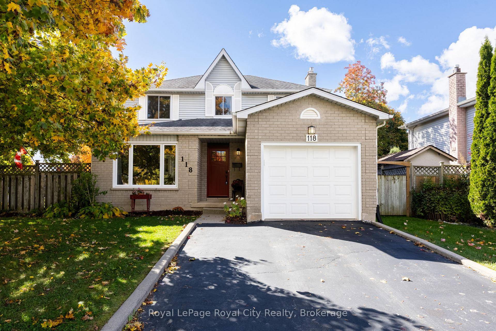 Offering a mature location and a large corner lot, stylish updates and a sleek home that is move in ready welcome to 118 Stirling MacGregor Dr.
