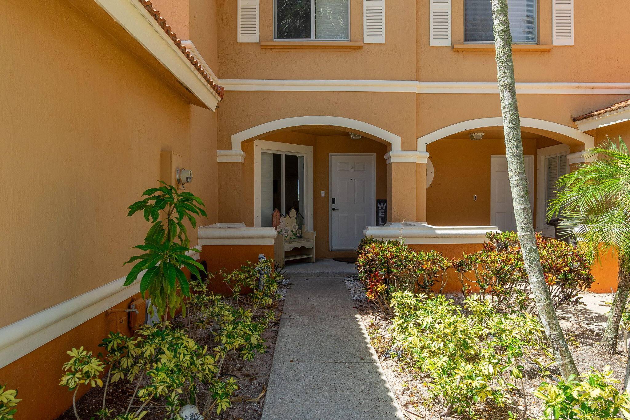 This 3 BR 2. 5BA townhome blends modern design with comfort.