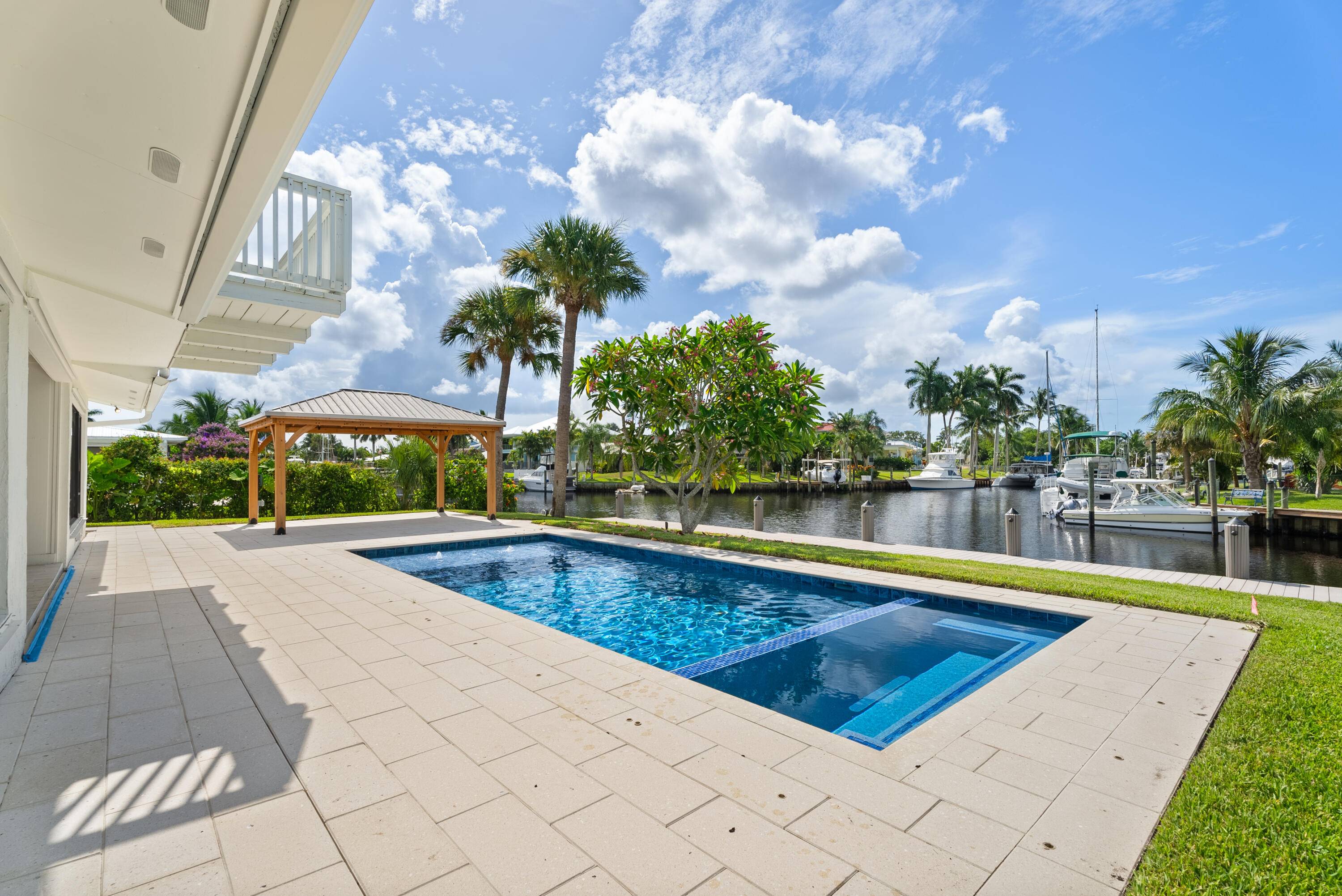 Stunning waterfront rental fully remodeled with high end finishes.