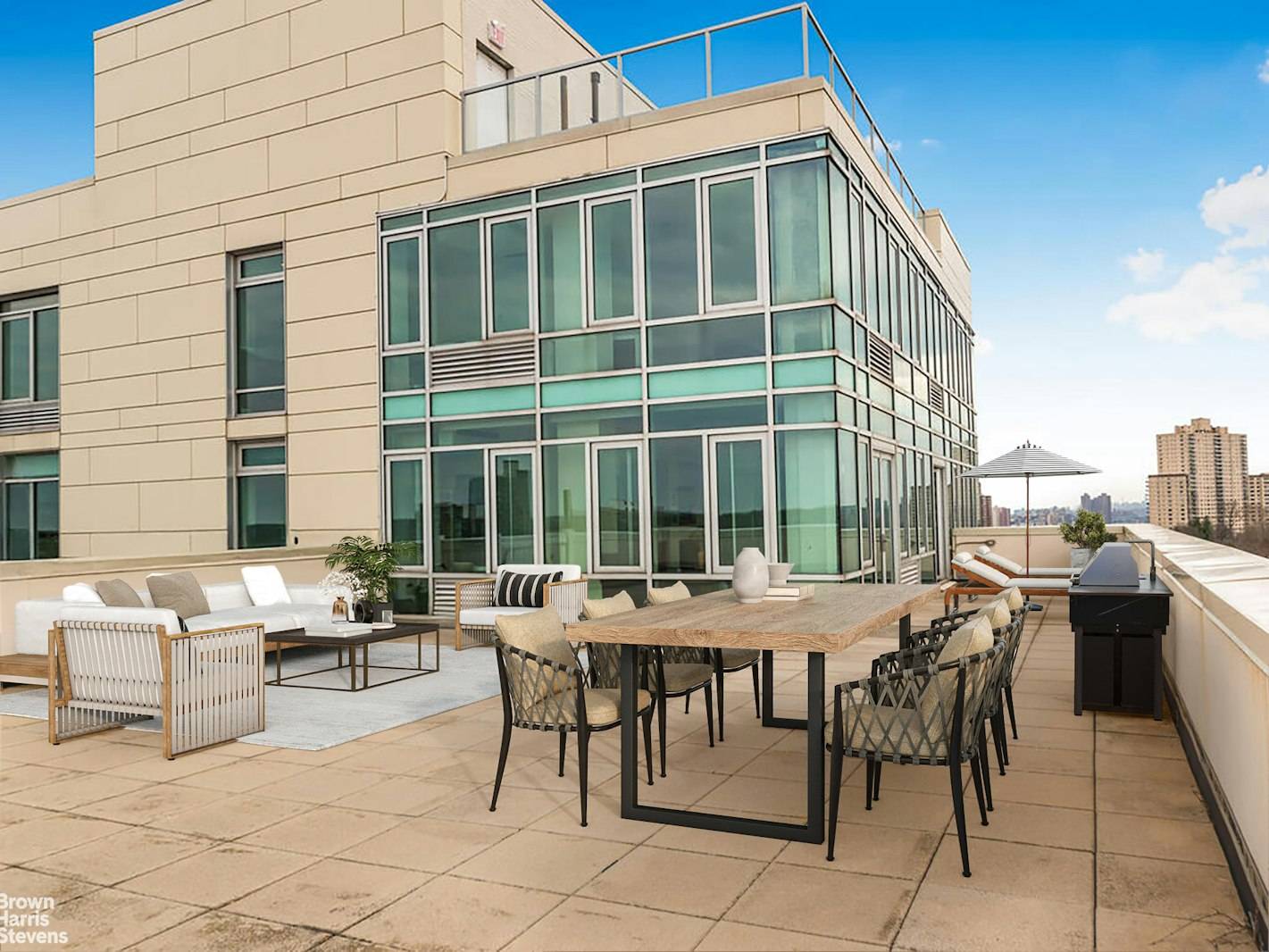 Luxury Full Floor Penthouse with Private Terrace and Panoramic City amp ; River Views !