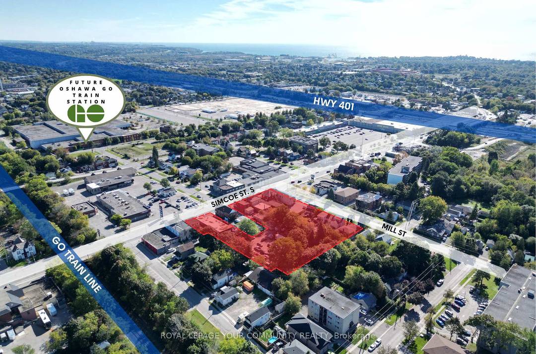 Rare Opportunity To Acquire A Multi Tower Mixed Use Re Development Assembly at Simcoe St.