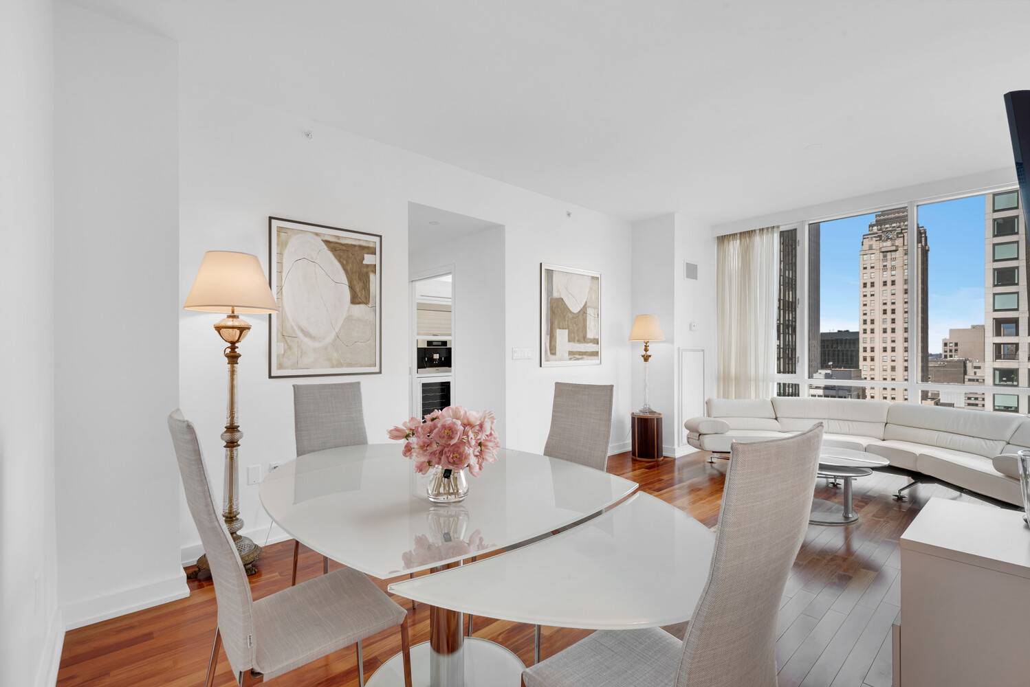Never lived in Off Park Avenue Condominium Stunning Refined Luxury Discretely nestled between Park and Madison Avenues sits a glistening never lived in gem, welcome home to 36A.