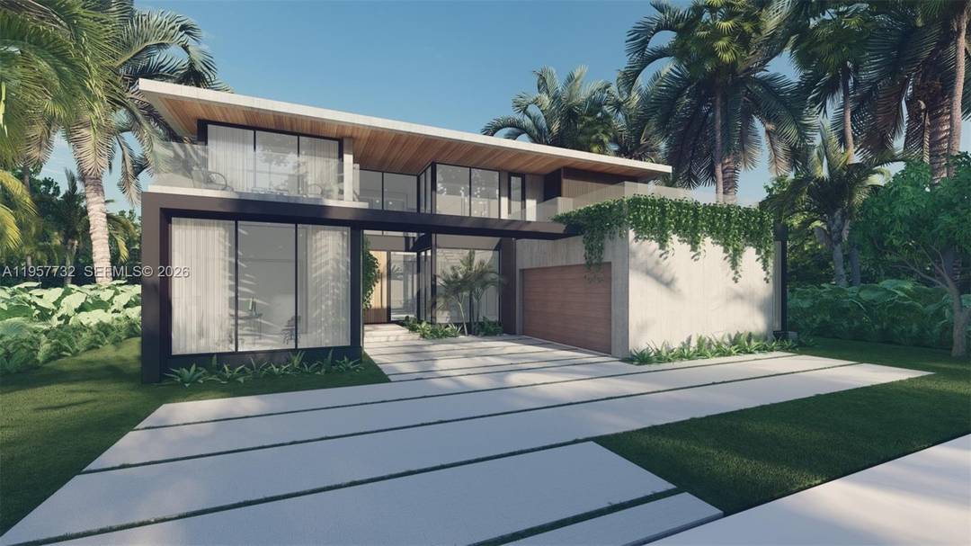 Exceptional opportunity to build a Modern Dream Home on one of the most sought after lots in Miami Beach s prestigious Nautilus neighborhood.