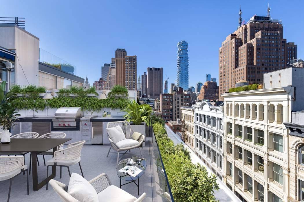 Located on a classic cobbled street in the heart of SOHO, Penthouse A at 22 Mercer is a rarely available offering of a 3, 254 SF Interior plus two beautiful ...