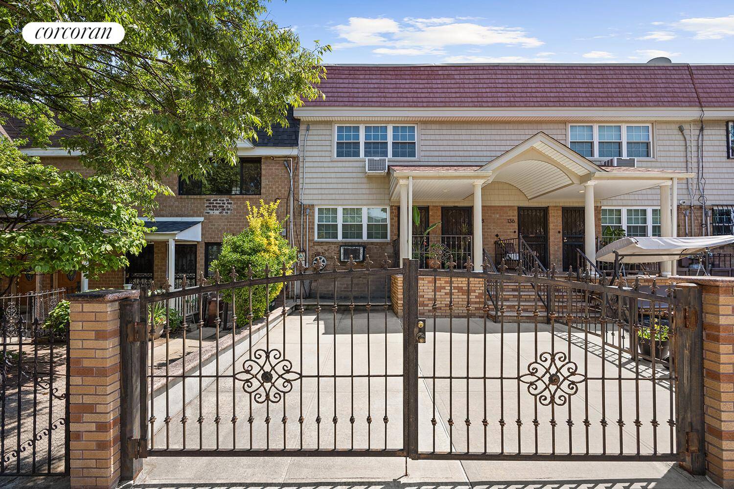 Welcome to 138 George Street, a charming two family home with private gated parking space located on a quiet, all residential block at the border of Bushwick and East Williamsburg.