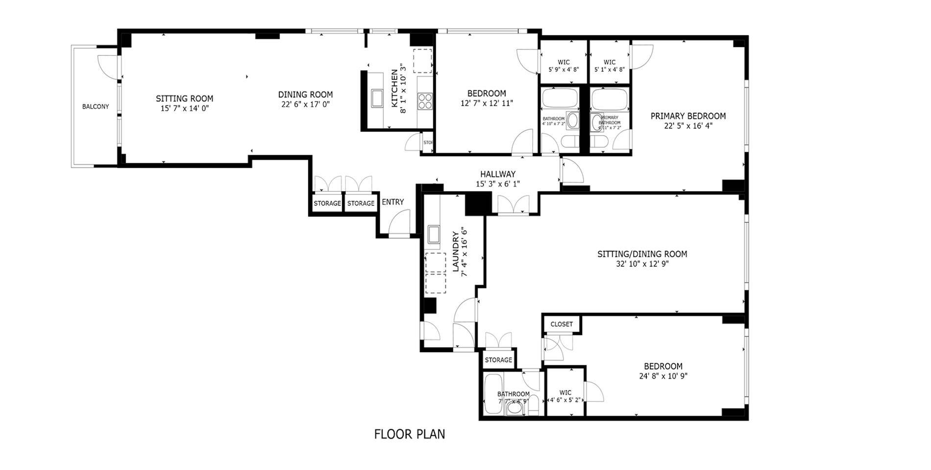 Please note these are 2 side by side apartments that will need combined.