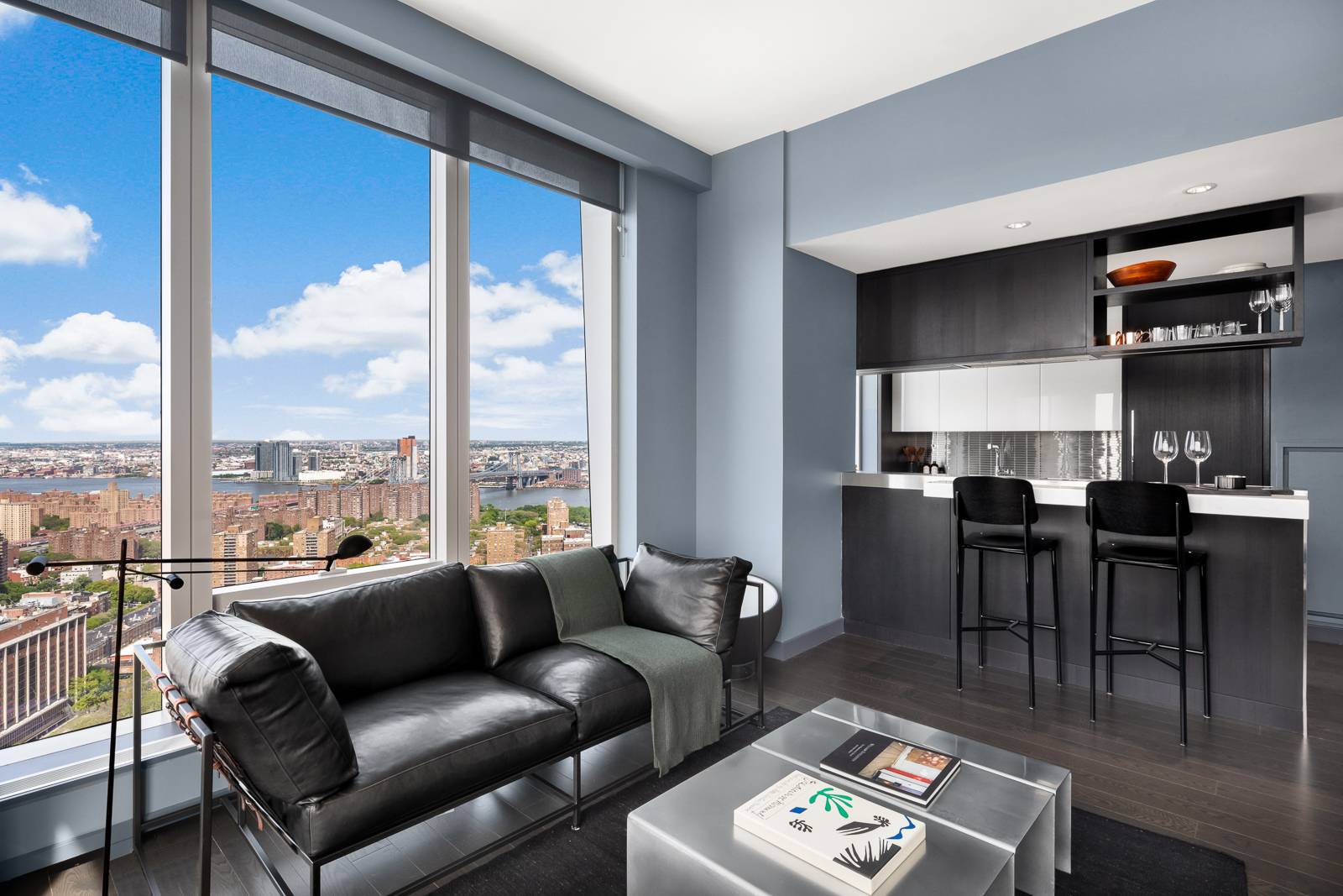 ONE MANHATTAN SQUARE OFFERS ONE OF THE LAST 20 YEAR TAX ABATEMENTS AVAILABLE IN NEW YORK CITY Residence 27L is a 1, 123 square foot two bedroom, two bathroom with ...