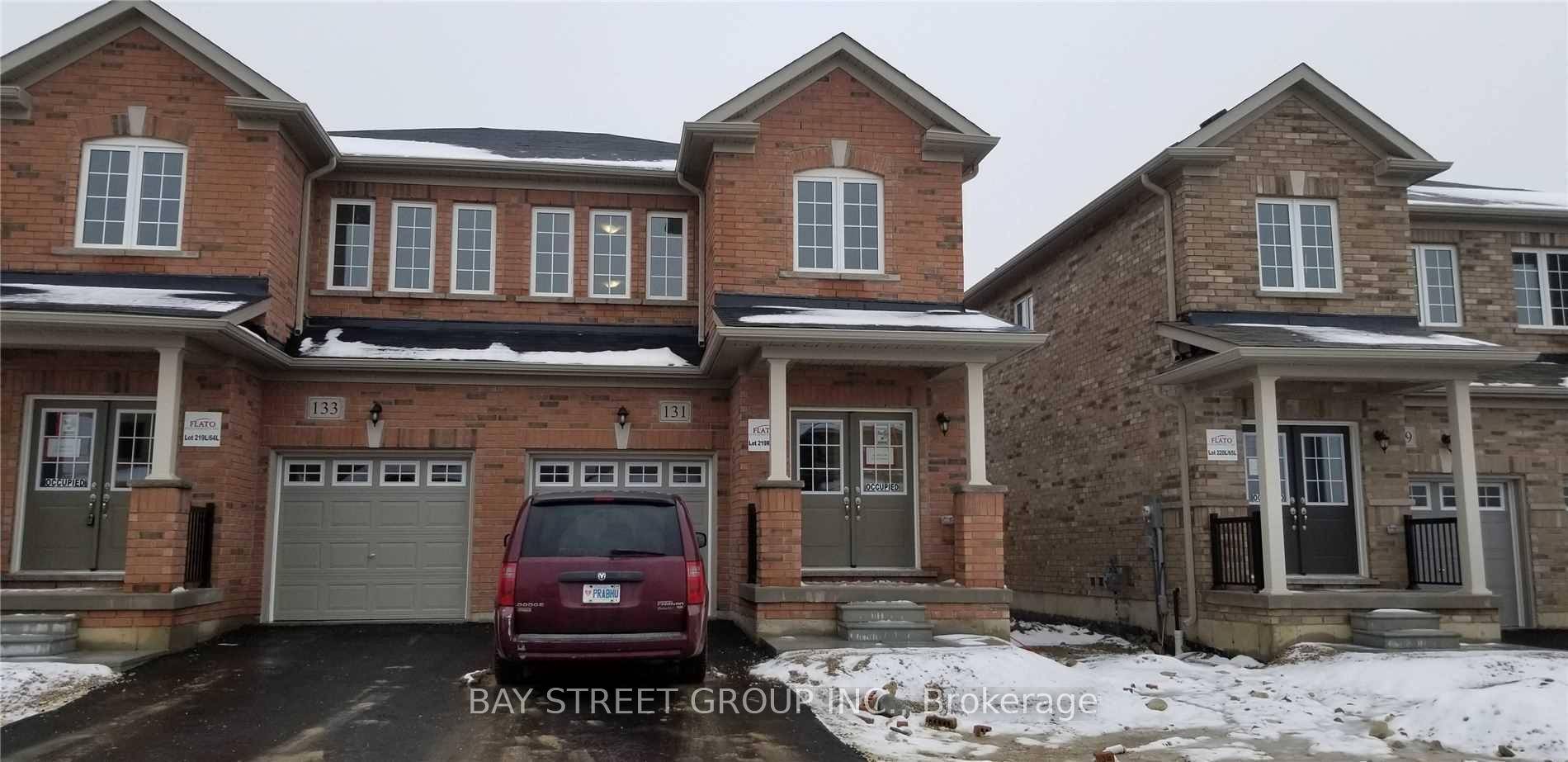 Opportunity to Lease a Beautiful Newer Semi Detached Home !