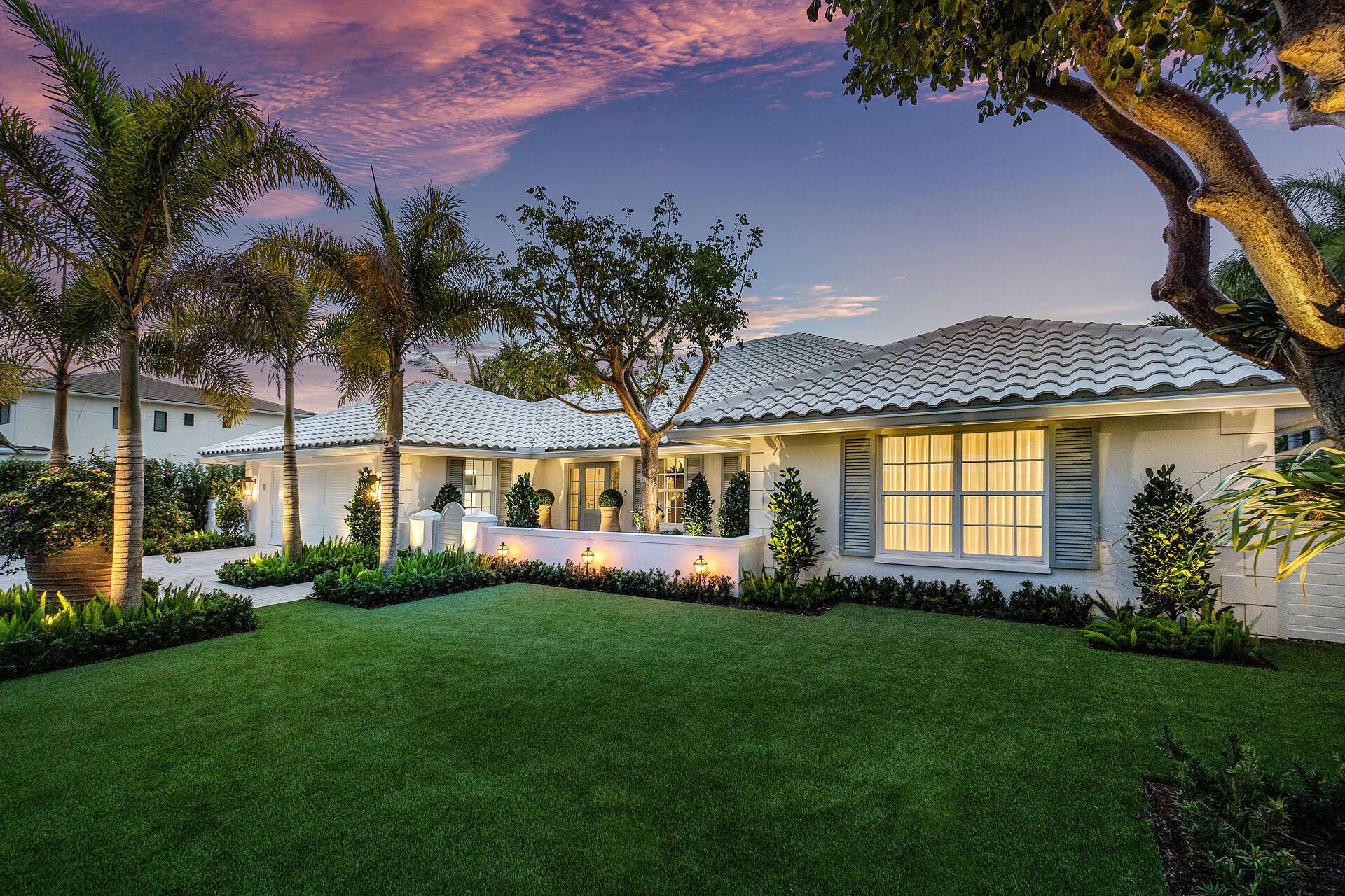 Escape to your own private oasis at 369 South Maya Palm Drive, located on a desirable street within Royal Palm Yacht Country Club, this stunningly renovated single story tropical retreat ...