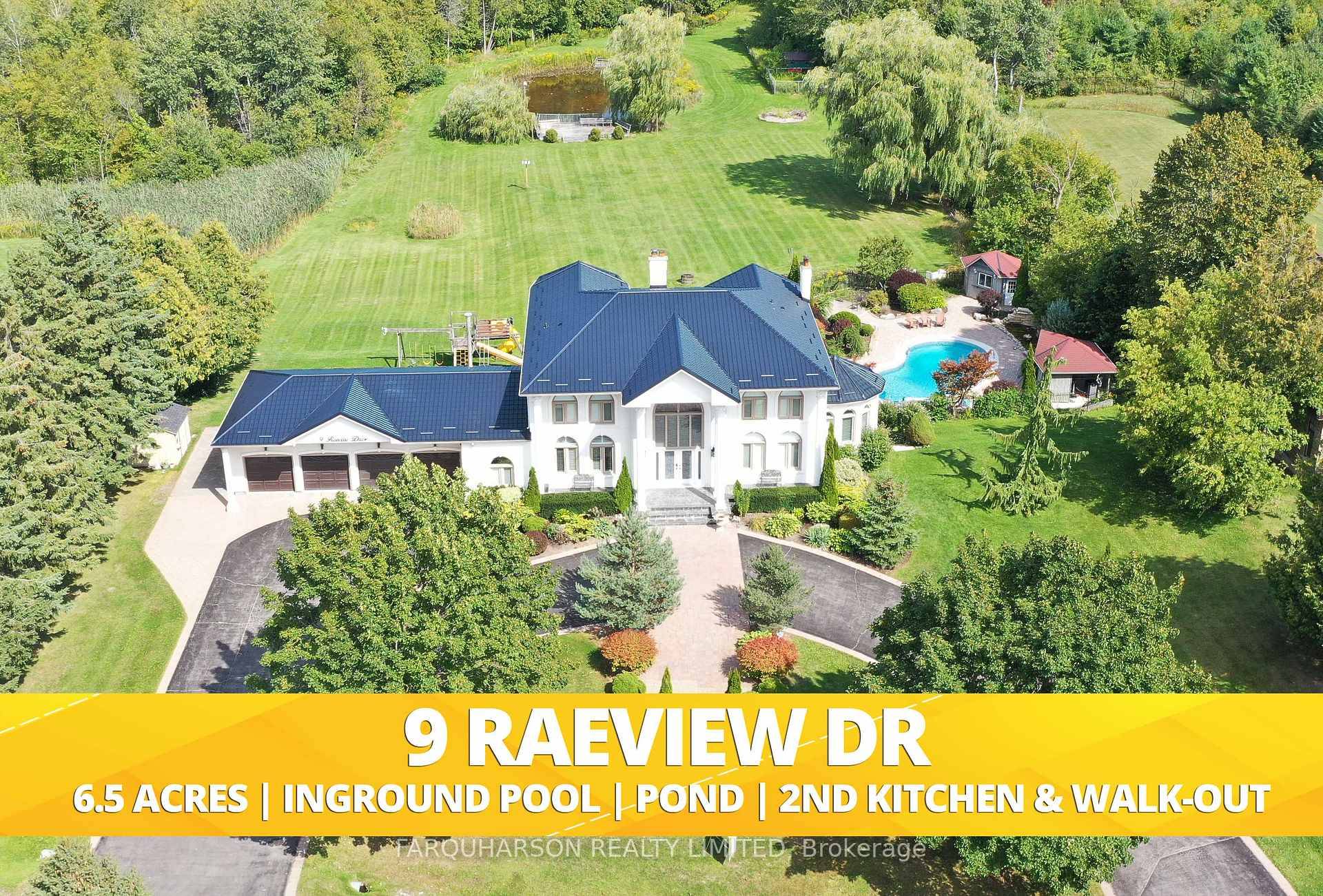 Custom Built Executive Estate showcasing 5 Bedrooms, 5 Washrooms, and approximately 8, 000 sq.
