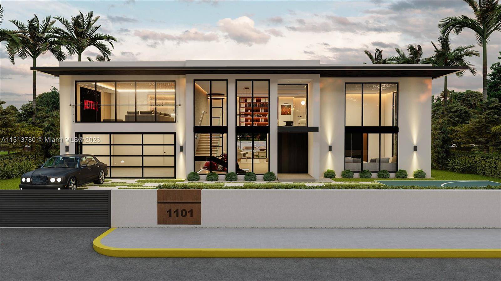 Build your dream waterfront estate on this prestigious Diplomat Pkwy address.