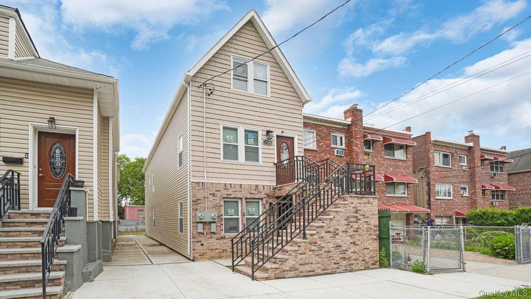 Introducing 3964 Duryea Avenue, a new construction two unit residence located on a quiet, tree lined street in the highly desirable Wakefield section of the Bronx.