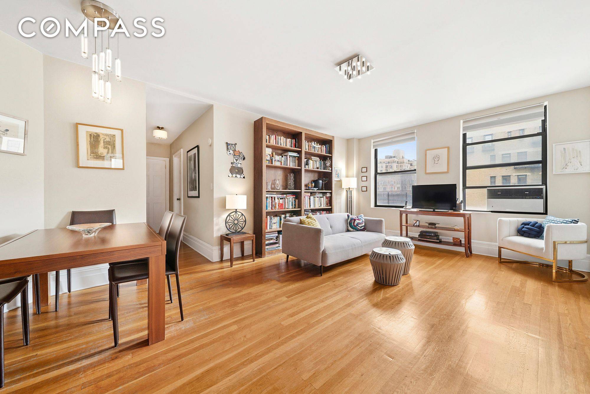 This beautifully renovated classic five room home checks every box with a few delightful surprises.