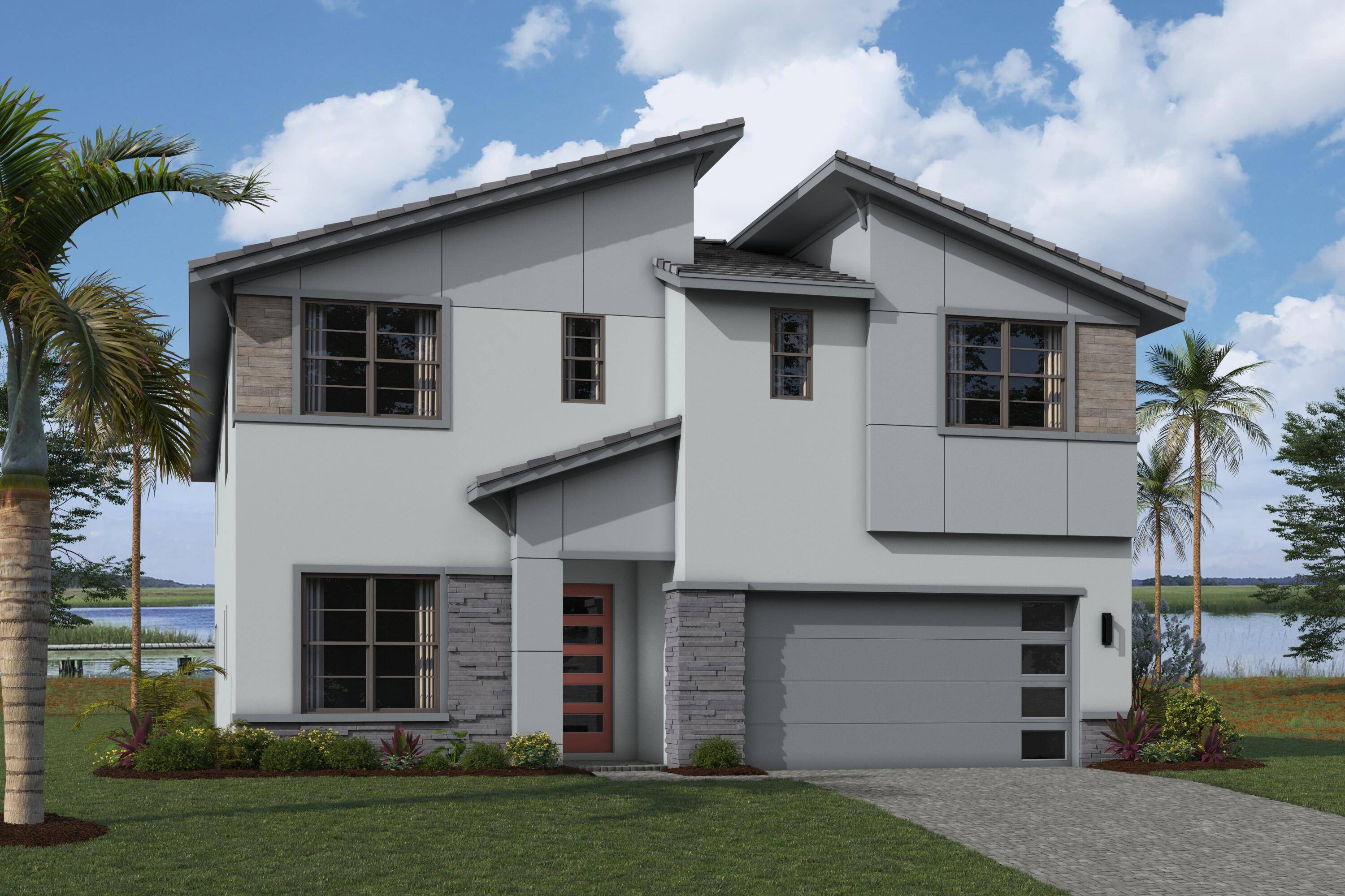 Nestled on a private cul de sac, the 3, 915 square feet Sandro plan offers a spacious two story home including 4 bedrooms and 3.