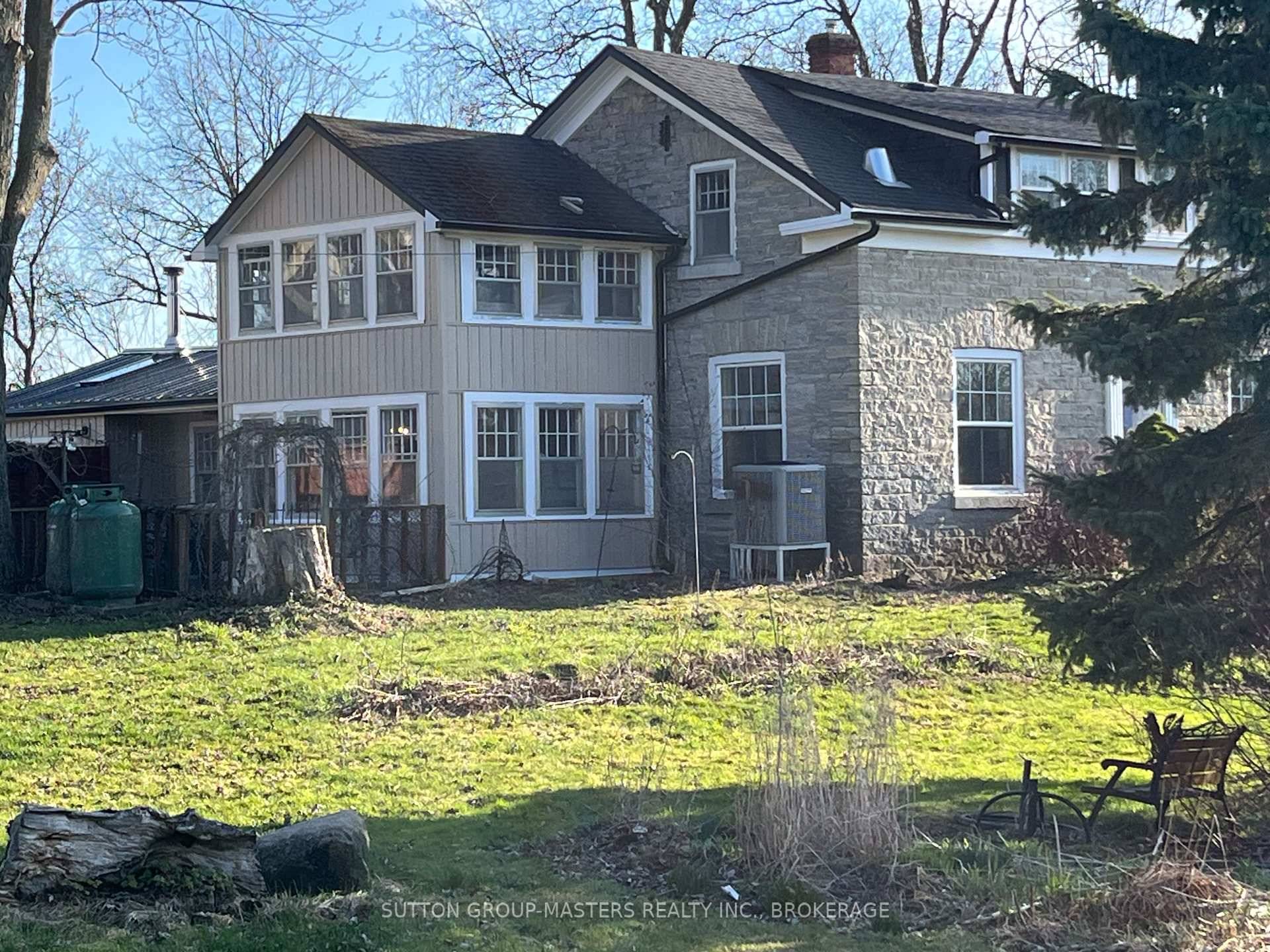 This charming limestone home, only 20 minutes from downtown Kingston, was built in the 1820s and sits well back from Sydenham Road on 3 acres of property with gardens, fruit ...