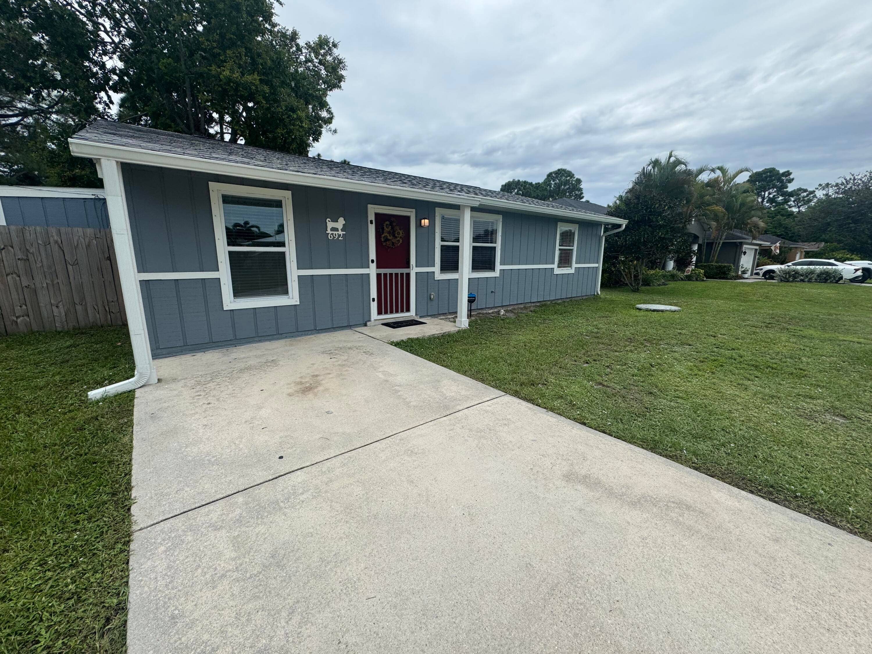 New roof in 2022 this super cute and clean 3 2 is move in ready.