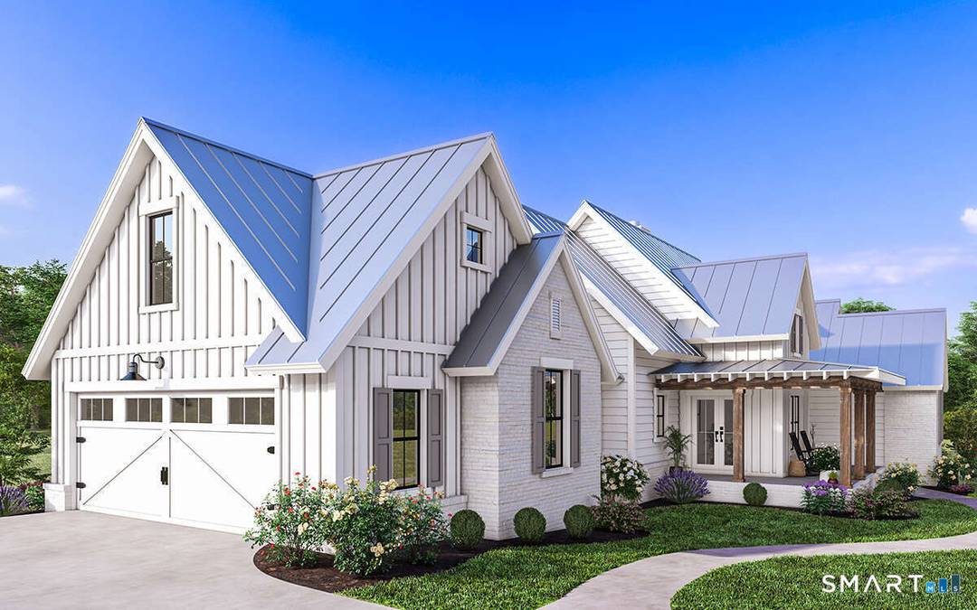 Modern Single Floor Farmhouse 3 4 Bedrooms 2.