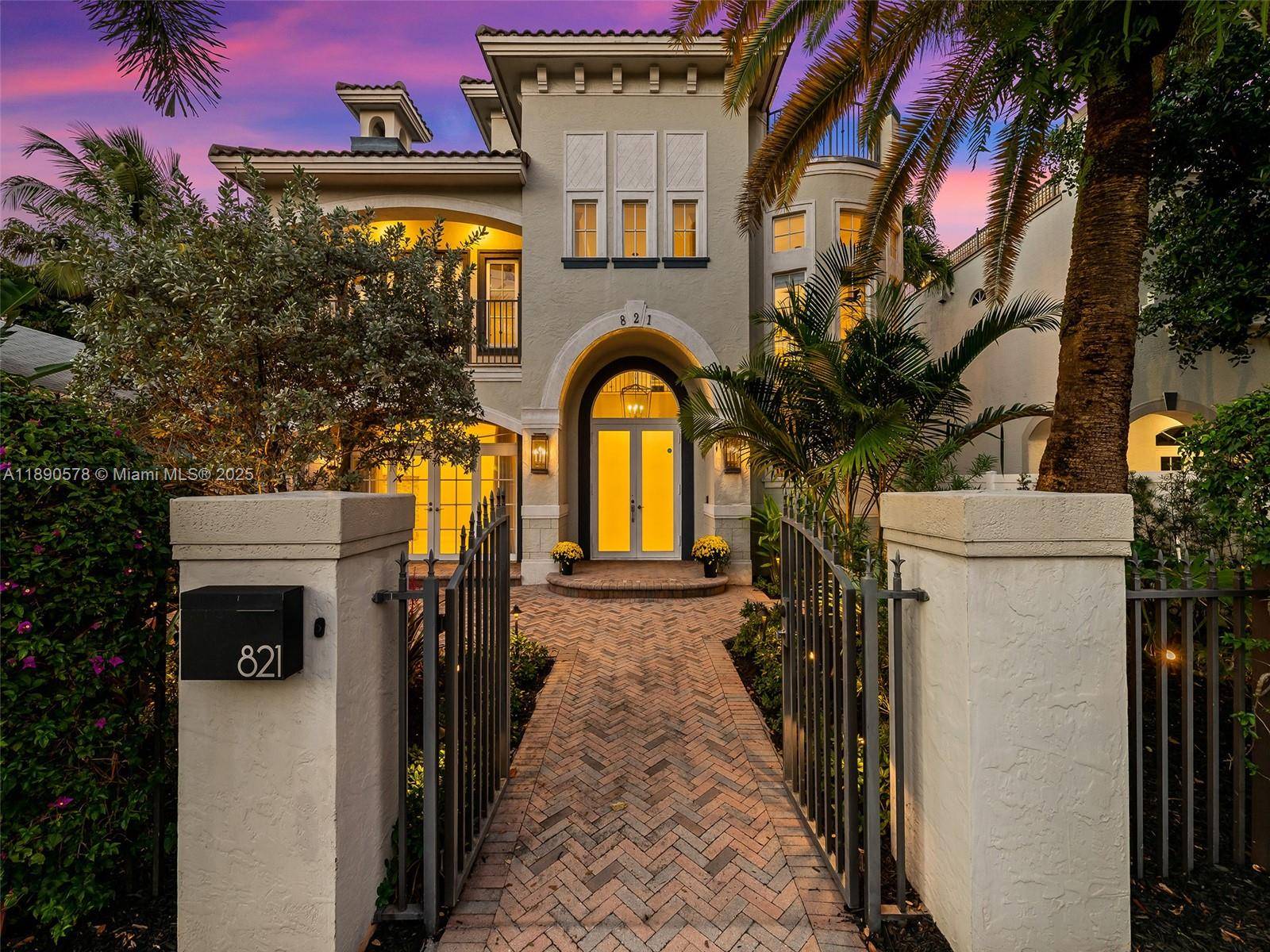 Highly sought after Colee Hammock neighborhood, steps from the heart of Las Olas Blvd, this stunning residence offers the perfect blend of sophistication amp ; lifestyle.