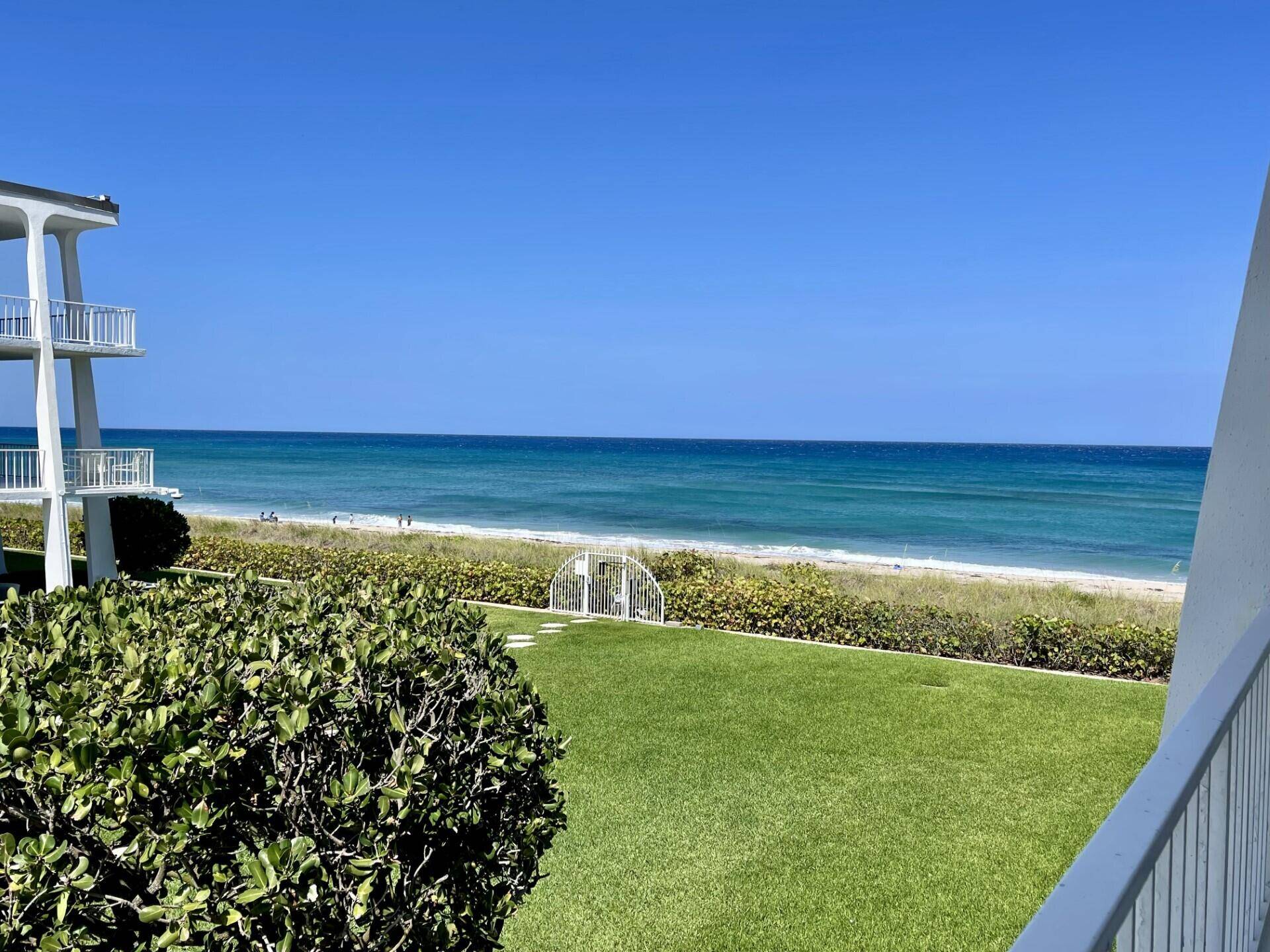 Classic two bedroom apartment with stunning ocean vistas.