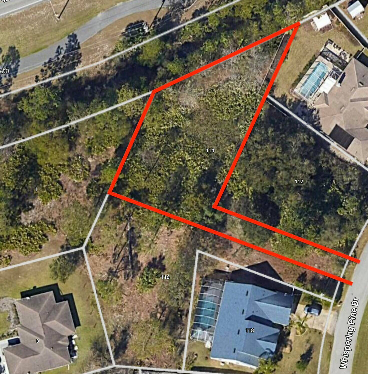 Oversized lot ready to be developed on !