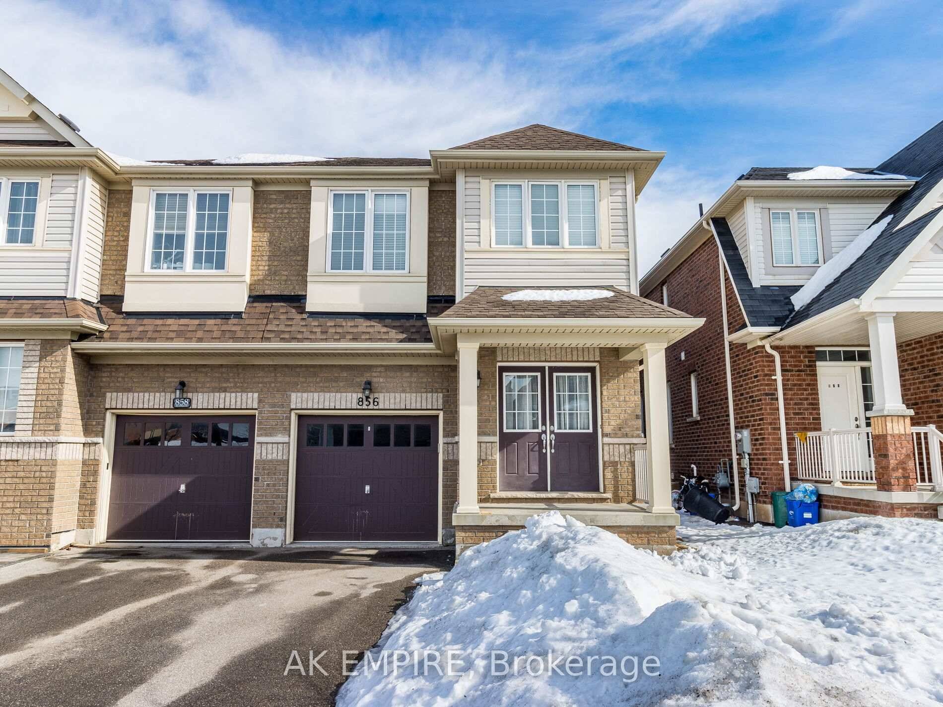 Welcome to the elegantly maintained semi detached home featuring 4 bedrooms and 2.