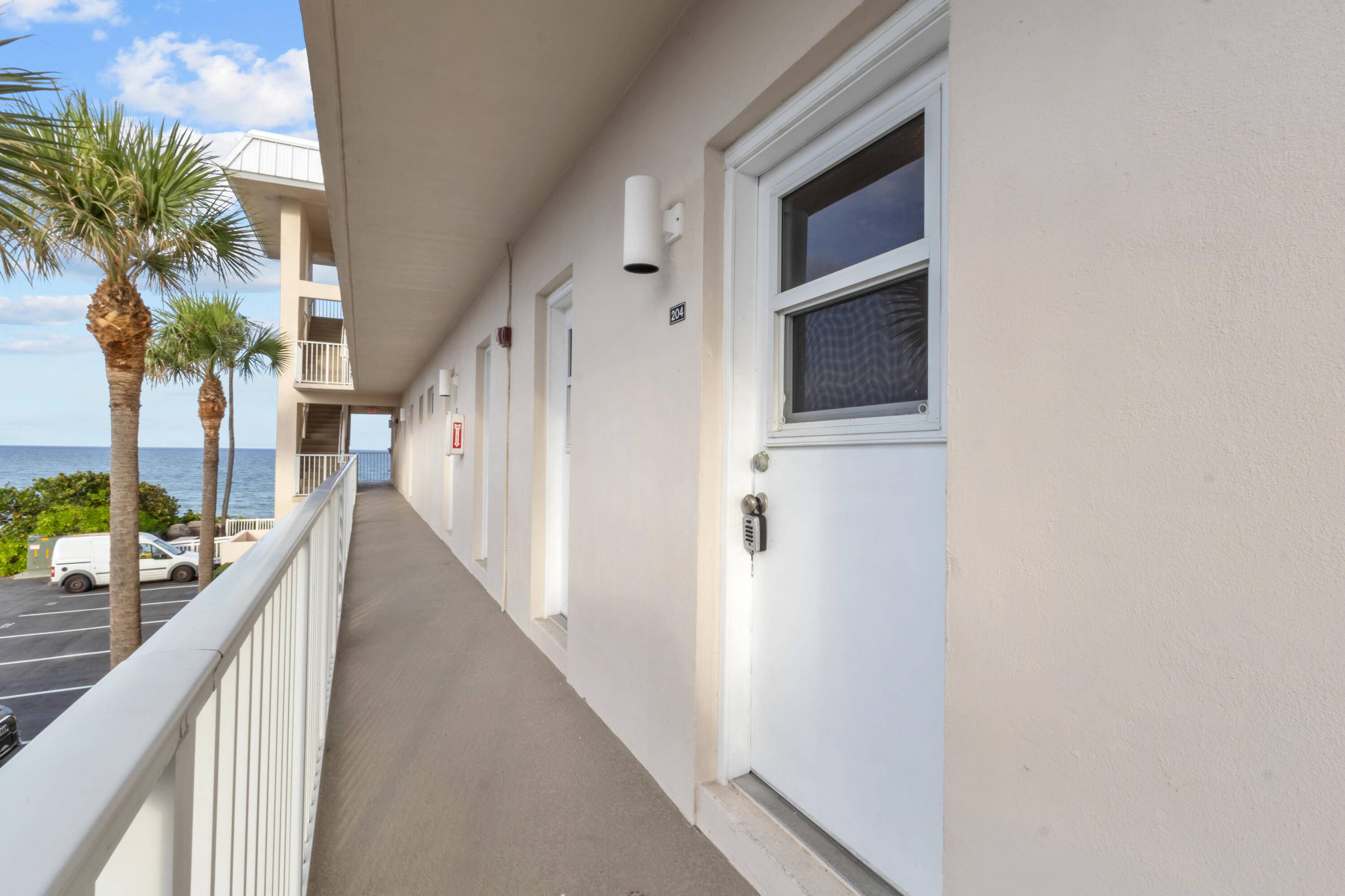 Wake up to sparkling ocean views from this beautifully furnished 2 bedroom condo just steps from the sand in sought after Delray Beach !