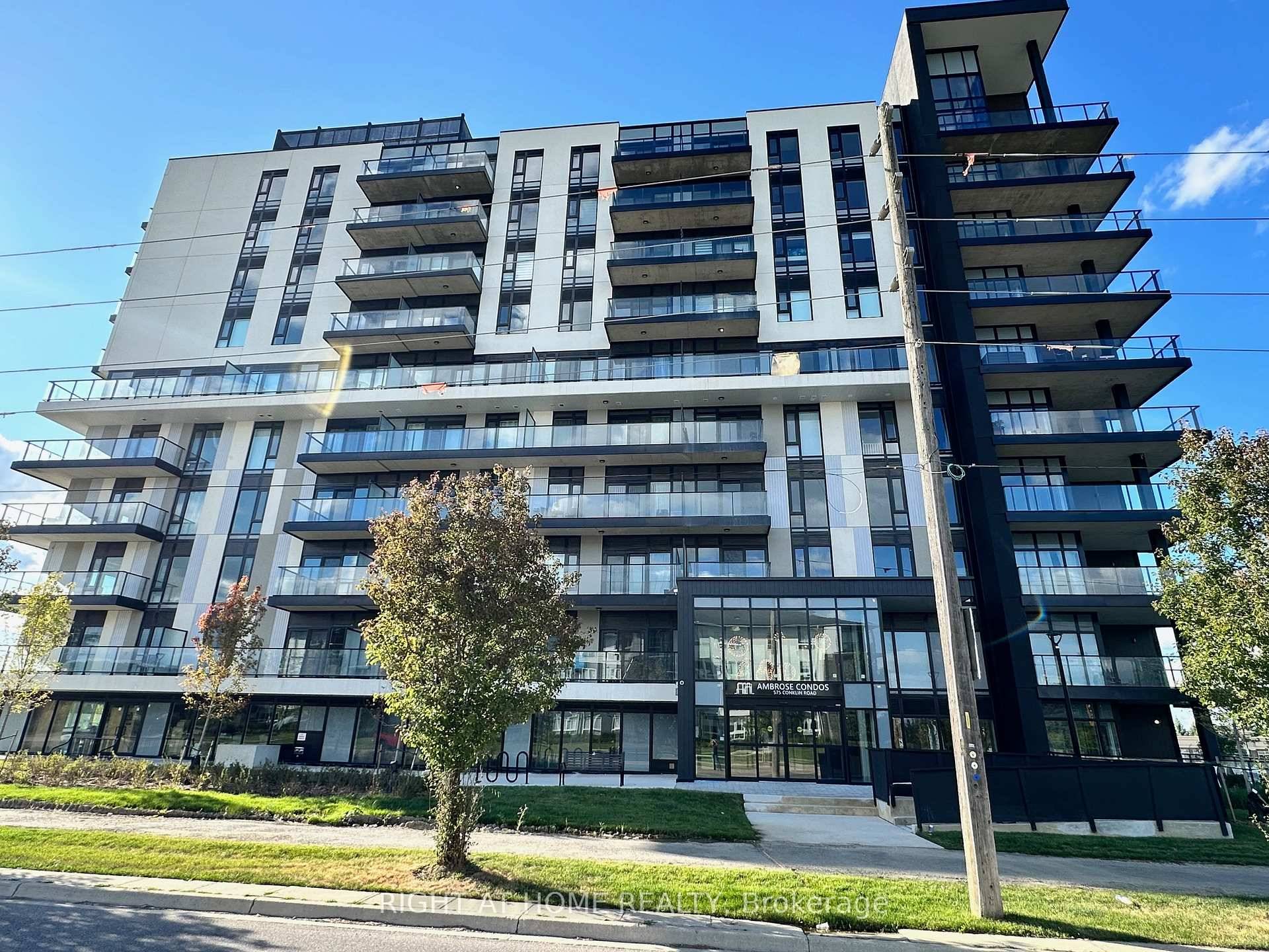 Highest Floor 1 den TWO Full Bathroom Brand New 642 Sqft Interior Living Space 57 Sqft Open Balcony Unit with 1 Parking Spot at the Ambrose Condos, The Newest Boutique ...