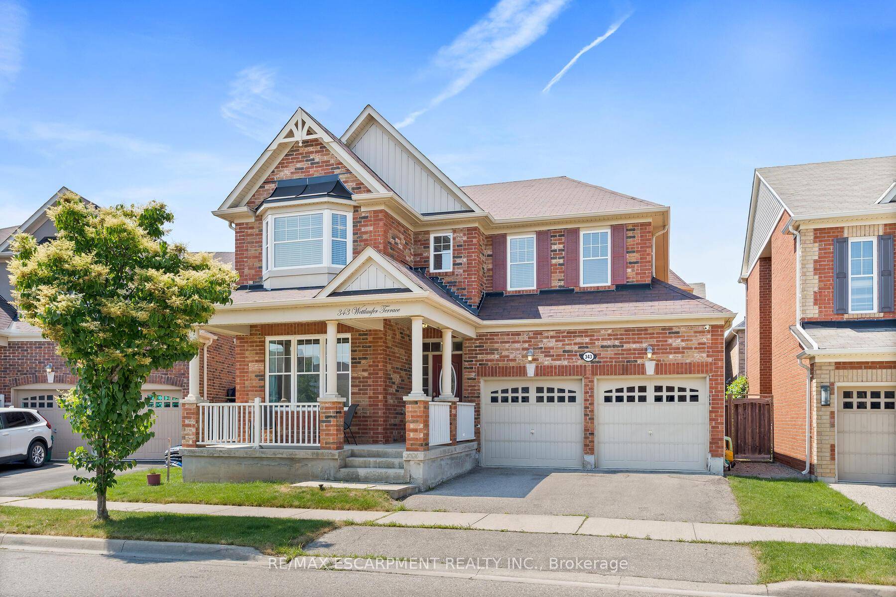 Welcome to 343 Wettlaufer Terrace, a stunning 4 bedroom, 2746 sq ft built home nestled on a premium pie shaped lot in one of Milton's most family friendly communities.