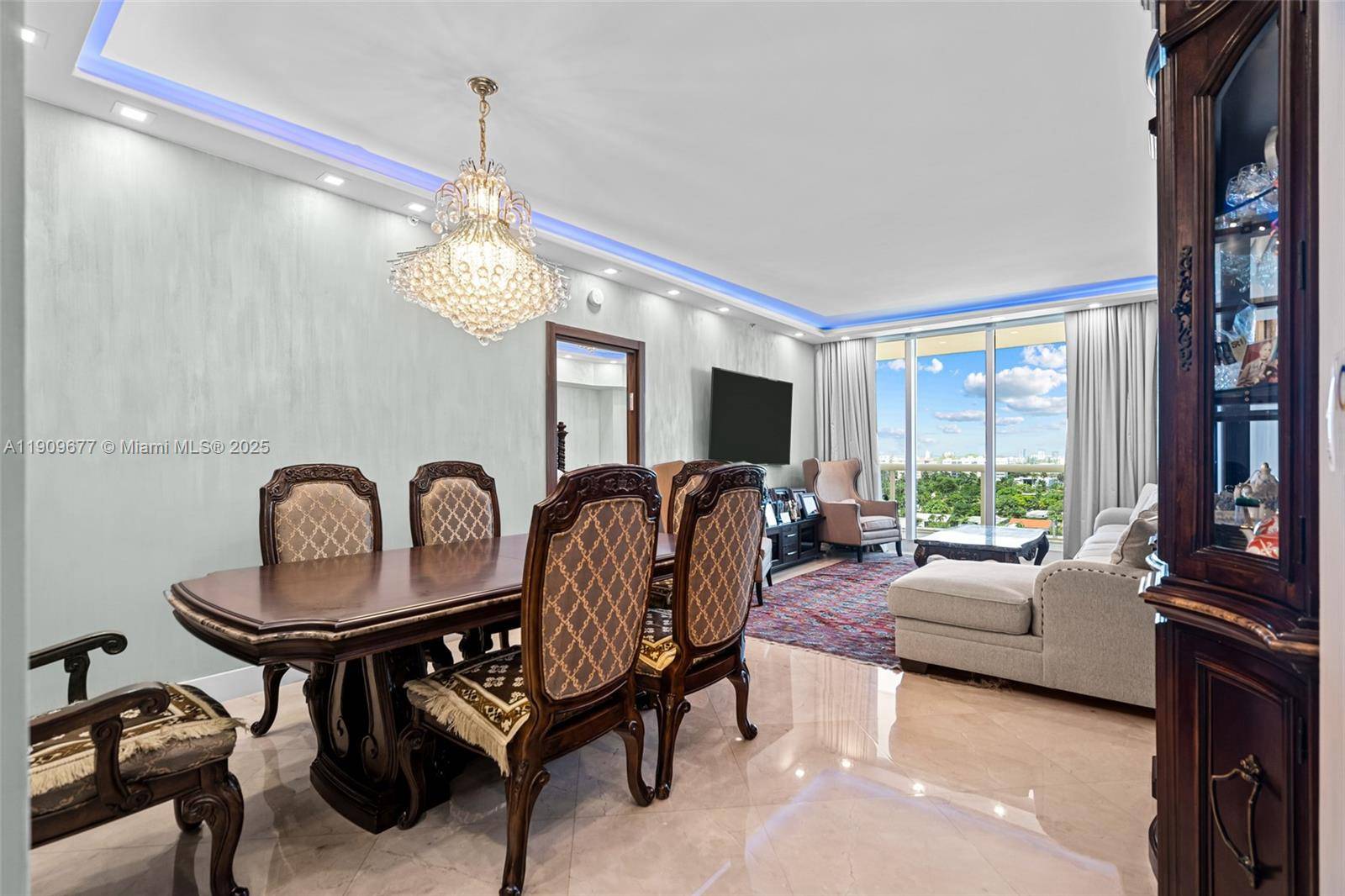 Step into luxury living with this beautifully renovated 2 bed 2 bath condo in the highly sought after Solimar South Tower.