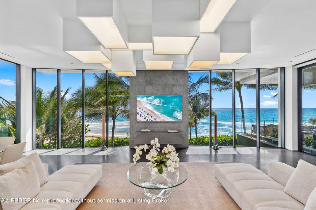 This exquisite custom built oceanfront estate is a true masterpiece of modern luxury, designed to deliver a five star resort lifestyle at home.