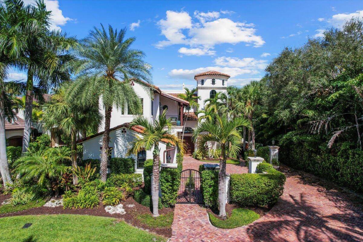 Breathtaking Intracoastal estate home located on the Bahama Blue Tequestq waters in the coveted Emerald Harbour development.