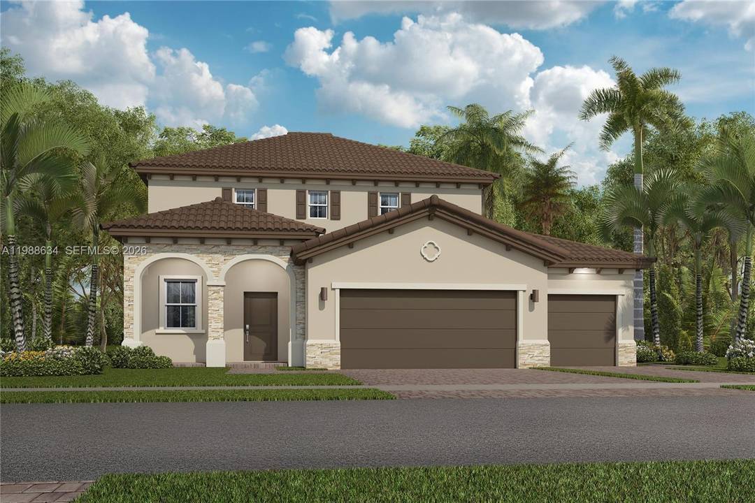 This luxurious two story Next Gen home showcases a sprawling first floor private suite with a garage, living room, kitchenette, bathroom and two desirable bedrooms that enable relatives to live ...