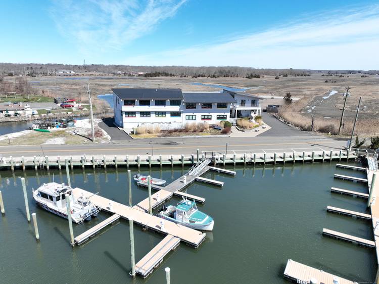 Waterfront very unique opportunity to lease this premier Waterfront office Building Directly on Long Island Sound in the heart of Guilford.