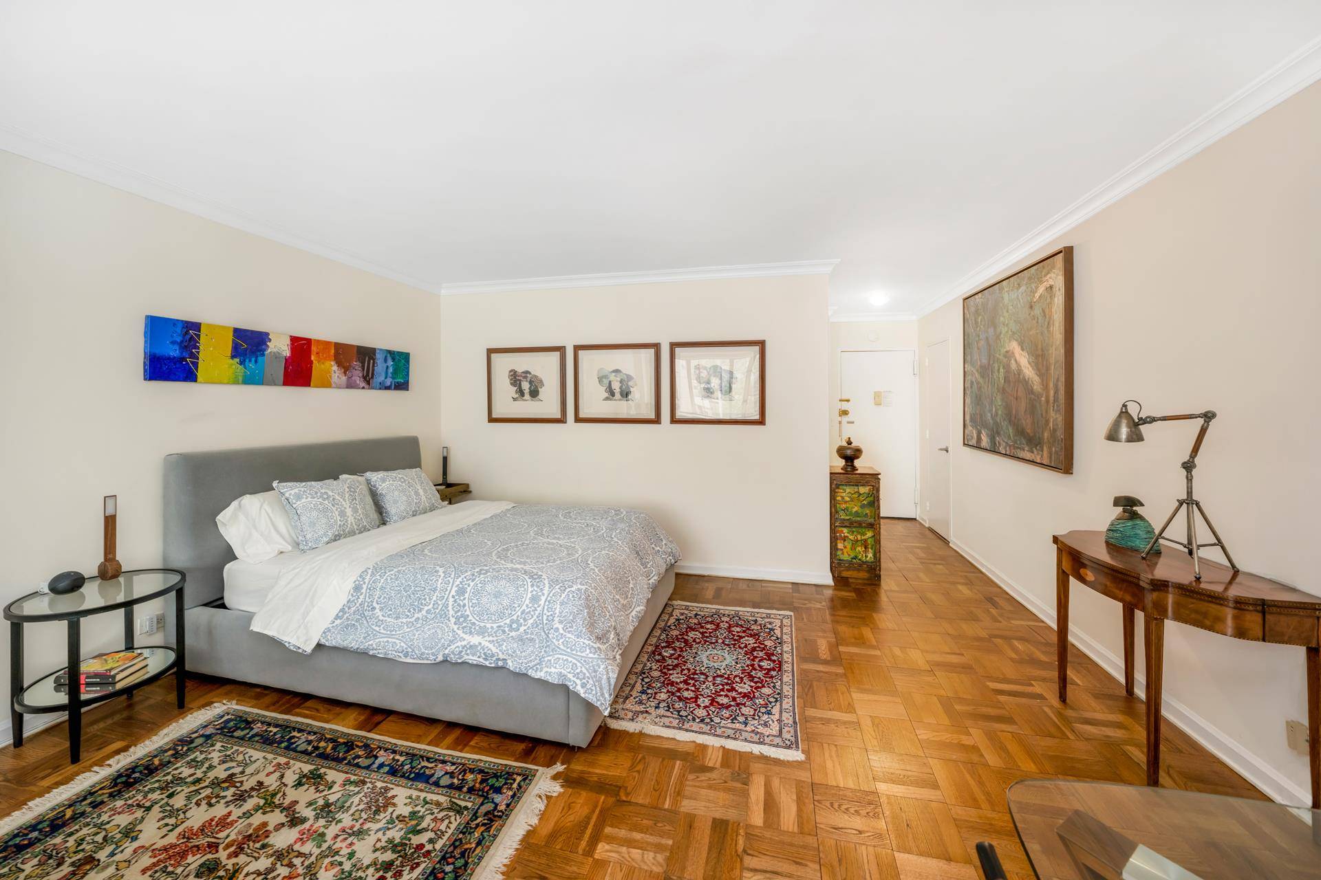 Sun flooded, super quiet condo studio in prime East 60's location.