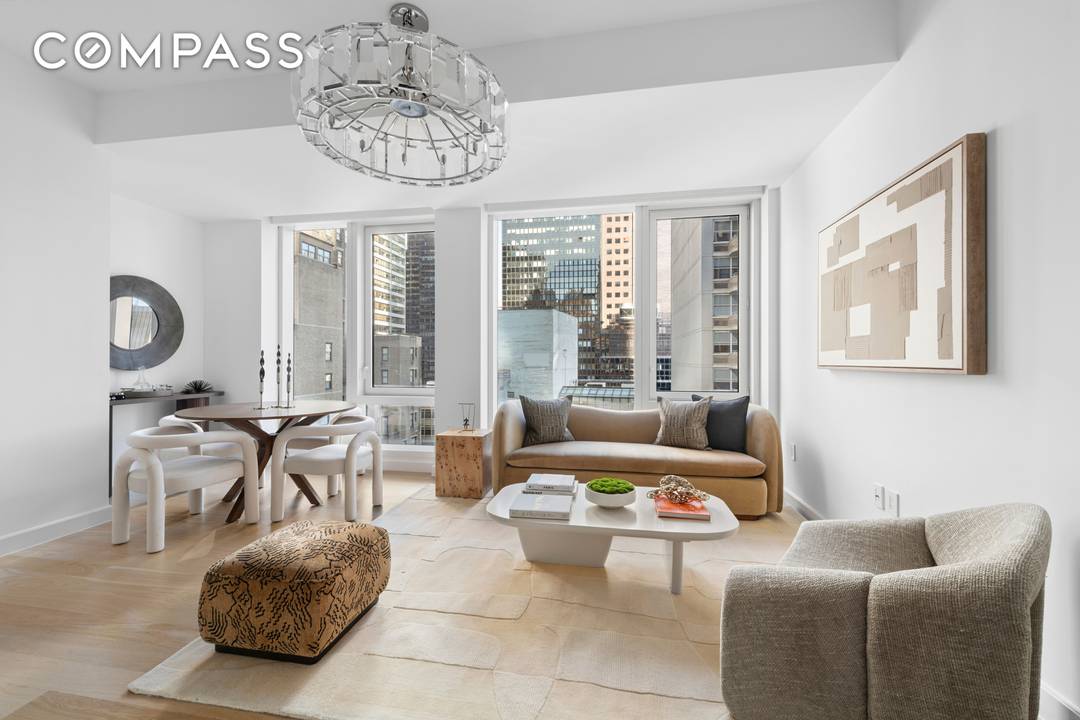 Welcome to your expansive two bedroom, two and a half bath residence at The Centrale, masterfully designed by Champalimaud, exudes modern elegance and timeless sophistication.