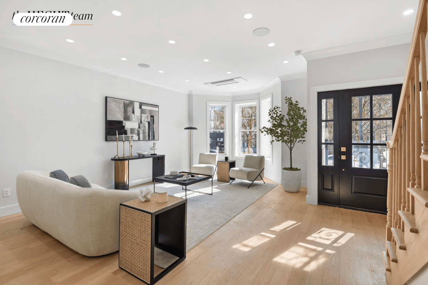 In the heart of historic Prospect Lefferts Gardens, on a quiet leafy landmarked block, a true masterpiece of luxury living awaits.