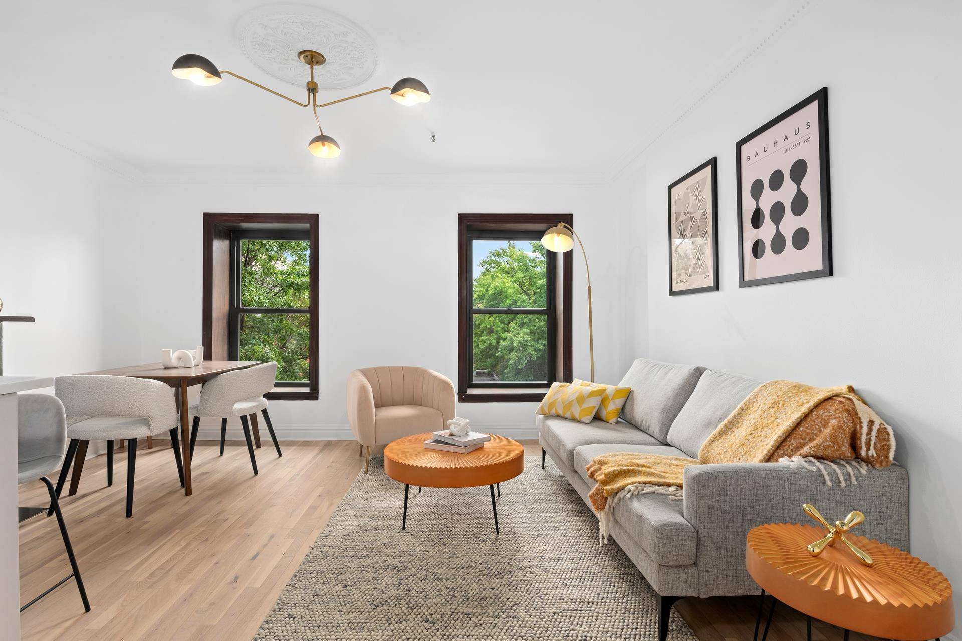 Immaculately renovated, 65 Gates Avenue offers modern luxury on one of Clinton Hill's best blocks.
