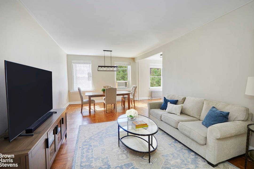 WELCOME TO SHORE ROAD You are going to love this gorgeous Junior 4 co op, located on a high floor in one of the nicest buildings along the waterfront.