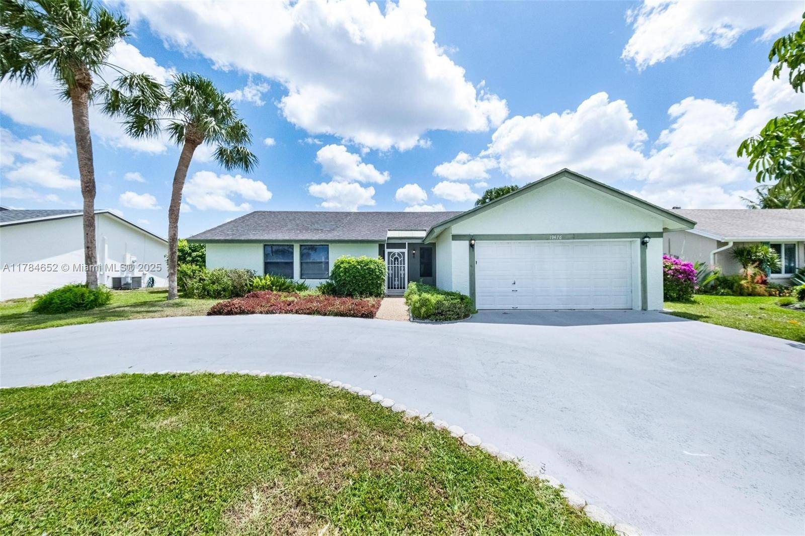Four bedroom, two bathroom home with a private pool.